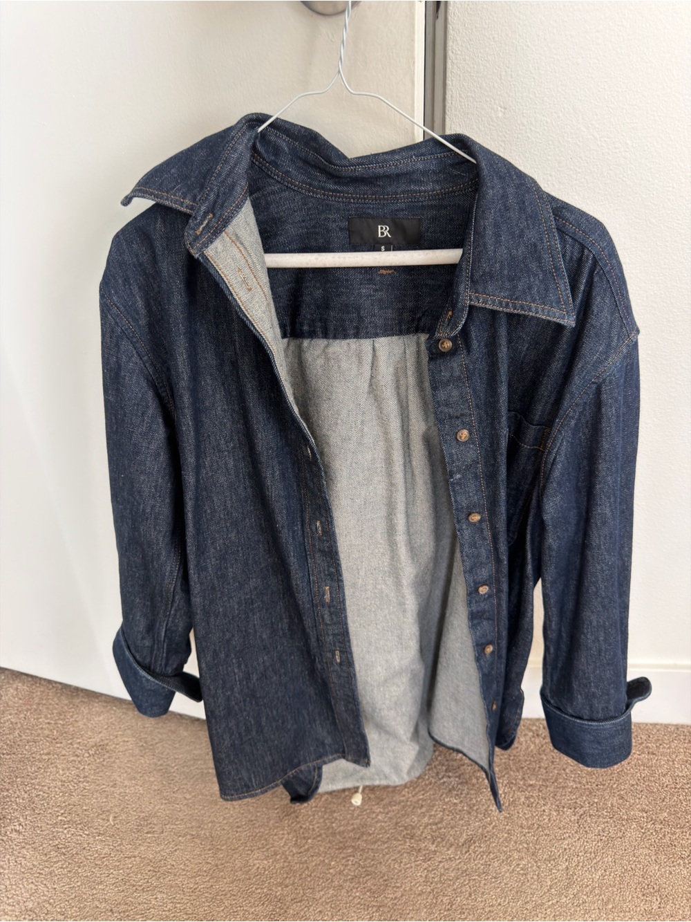 Banana Republic Dark Blue Denim Jean Jacket
